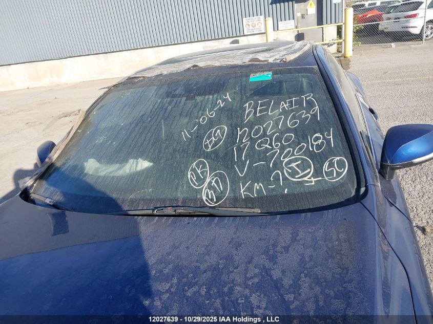 2017 Infiniti Q60 VIN: JN1FV7EL8HM700184 Lot: 12027639