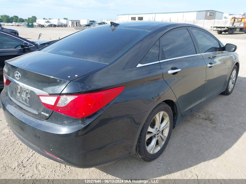 2012 Hyundai Sonata Limited VIN: 5NPEC4AC7CH473740 Lot: 12027640