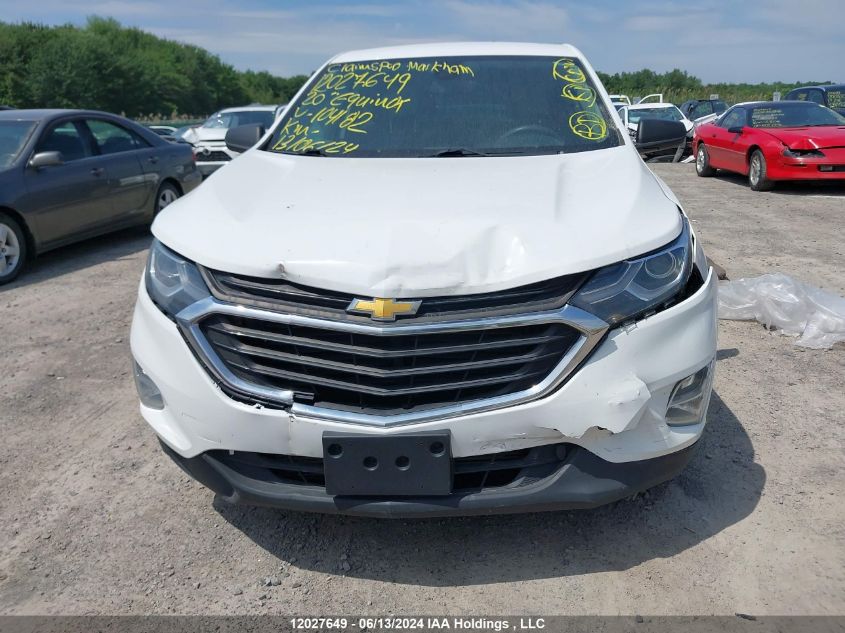 2020 Chevrolet Equinox Ls VIN: 2GNAXSEV9L6104182 Lot: 12027649