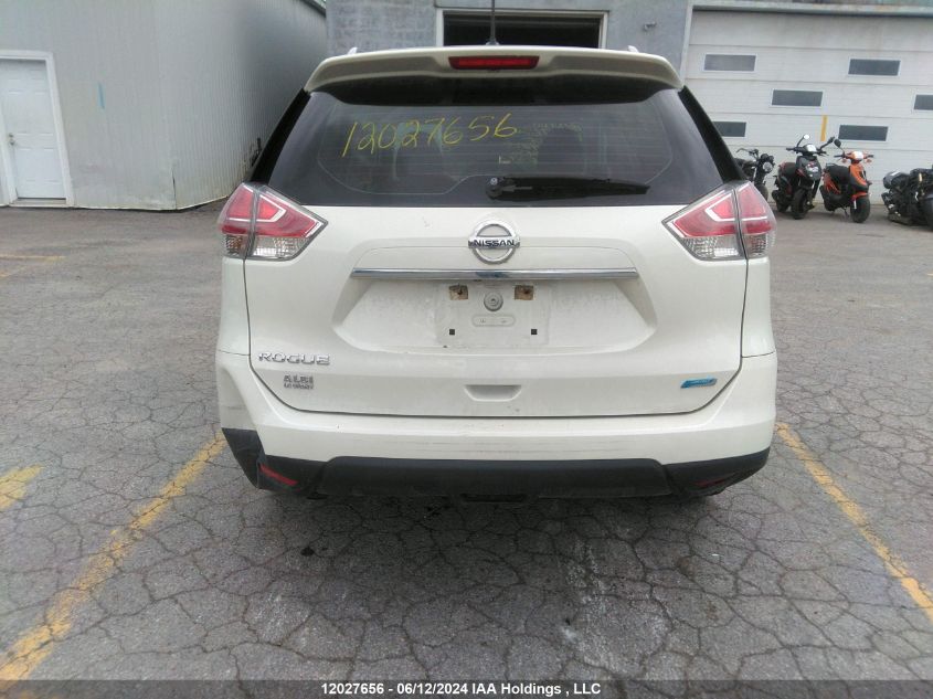 2015 Nissan Rogue VIN: 5N1AT2MT3FC754895 Lot: 12027656