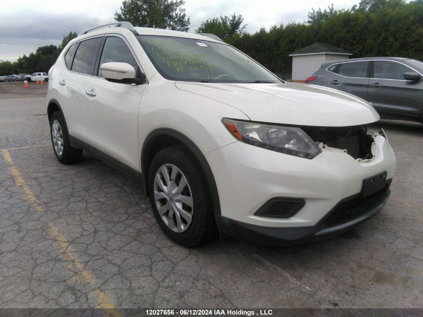 2015 Nissan Rogue VIN: 5N1AT2MT3FC754895 Lot: 12027656