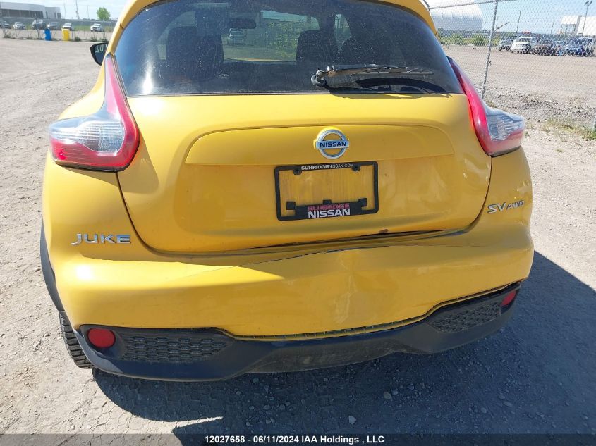 2016 Nissan Juke VIN: JN8AF5MVXGT660162 Lot: 12027658