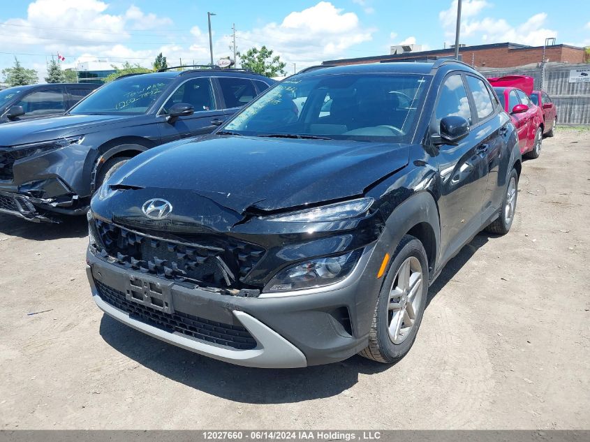 2022 Hyundai Kona Se VIN: KM8K12ABXNU846455 Lot: 12027660