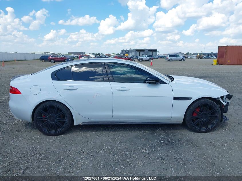 2019 Jaguar Xe S VIN: SAJAM4FV3KCP48800 Lot: 12027661