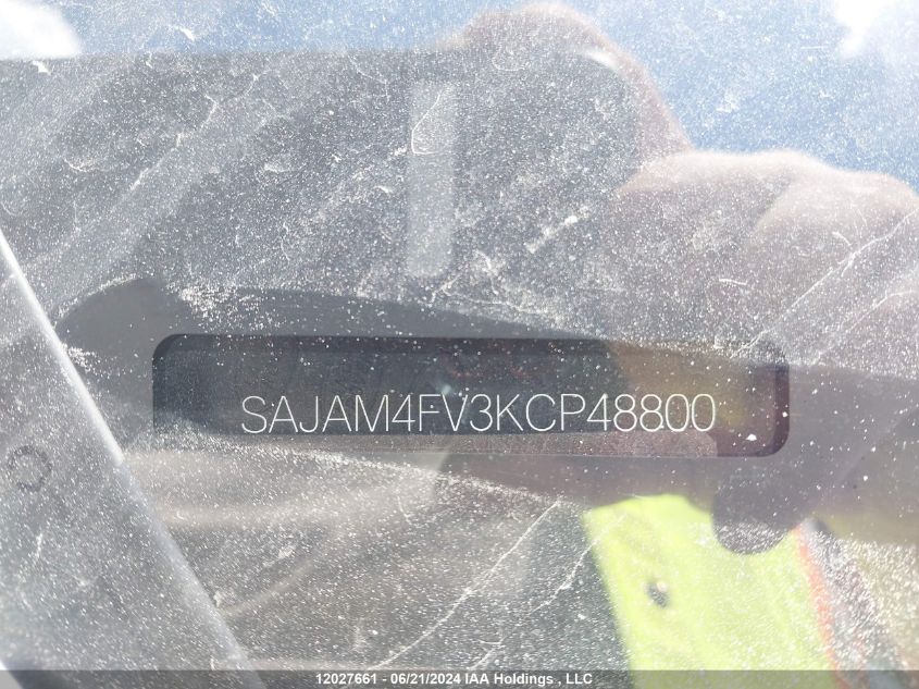 2019 Jaguar Xe S VIN: SAJAM4FV3KCP48800 Lot: 12027661