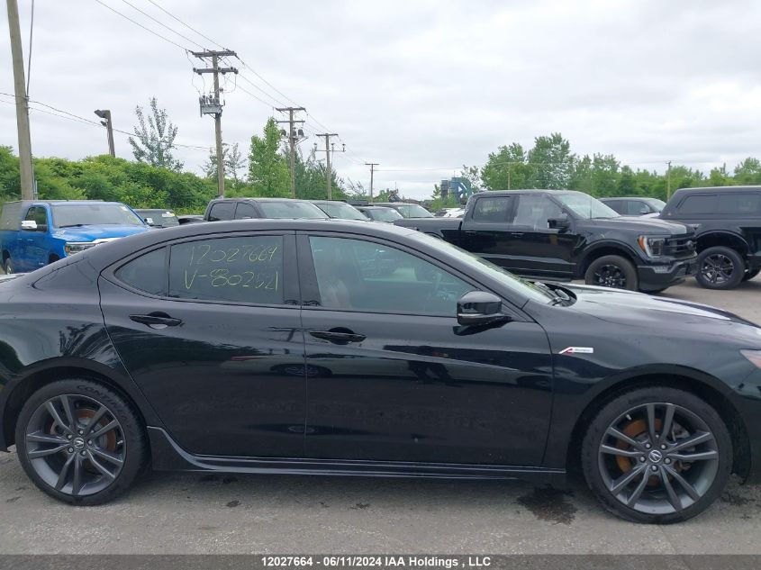 2019 Acura Tlx Advance VIN: 19UUB3F83KA802521 Lot: 12027664