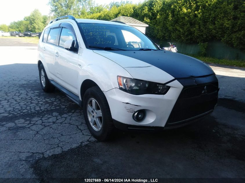 2011 Mitsubishi Outlander VIN: JA4JT3AX2BU604132 Lot: 12027669