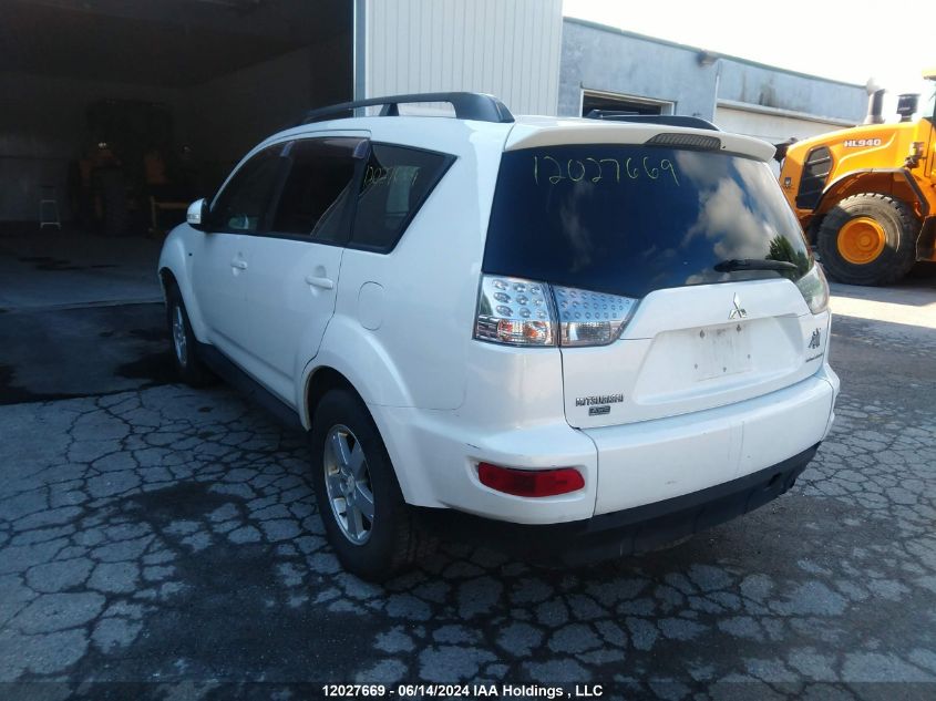 2011 Mitsubishi Outlander VIN: JA4JT3AX2BU604132 Lot: 12027669