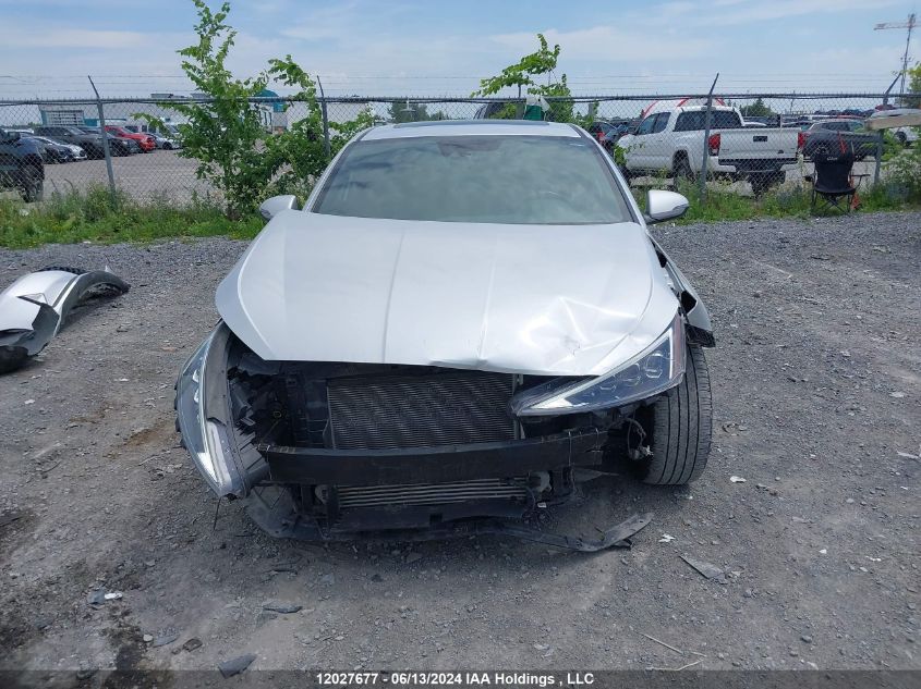 2019 Hyundai Elantra VIN: KMHD04LB7KU825305 Lot: 12027677