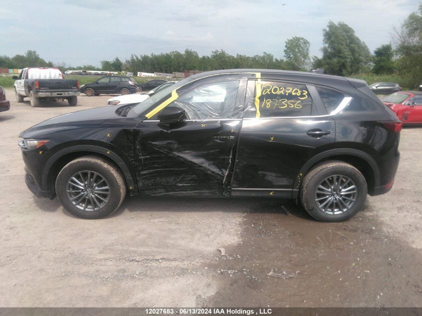 2017 Mazda Cx-5 VIN: JM3KFACL9H0187356 Lot: 12027683