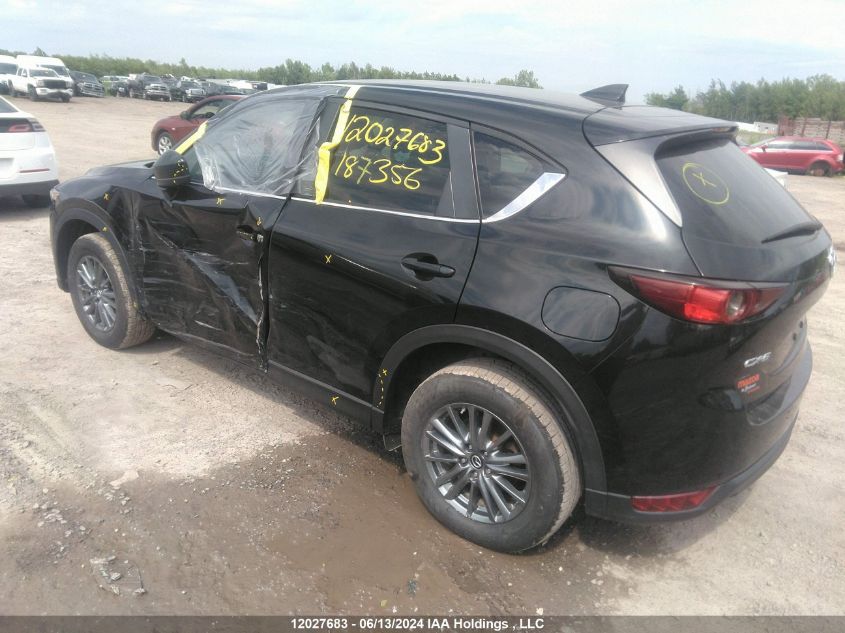 2017 Mazda Cx-5 VIN: JM3KFACL9H0187356 Lot: 12027683