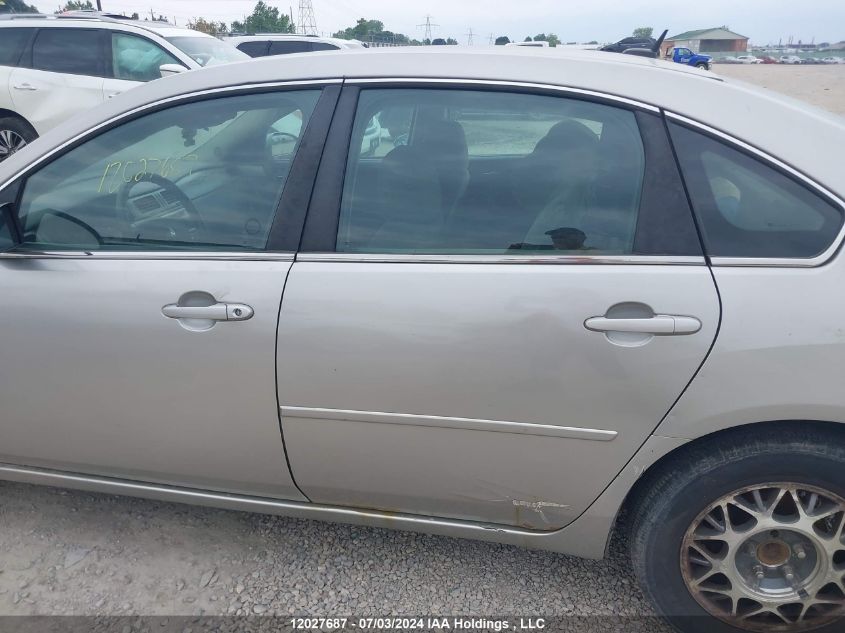 2008 Chevrolet Impala VIN: 2G1WT58K289193105 Lot: 12027687