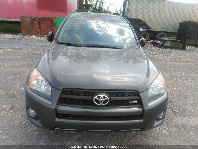 2011 Toyota Rav4 Sport V6 VIN: 2T3RK4DV3BW061923 Lot: 12027689