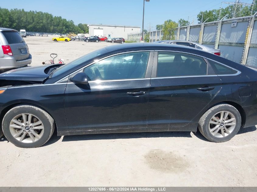 2015 Hyundai Sonata Gl VIN: 5NPE24AF3FH076933 Lot: 12027695