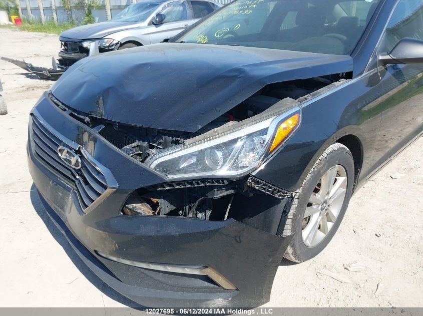 2015 Hyundai Sonata Gl VIN: 5NPE24AF3FH076933 Lot: 12027695