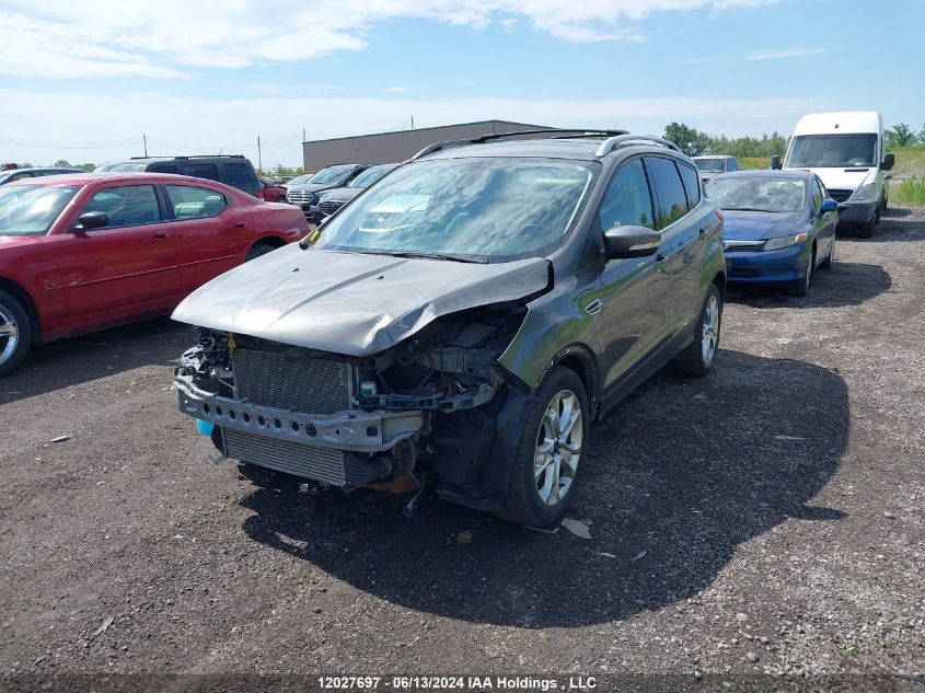 2014 Ford Escape Titanium VIN: 1FMCU0J98EUB17951 Lot: 12027697