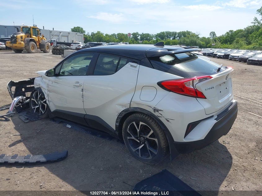 2021 Toyota C-Hr Xle/Le/Night Shade/Limited VIN: JTNKHMBX1M1112160 Lot: 12027704