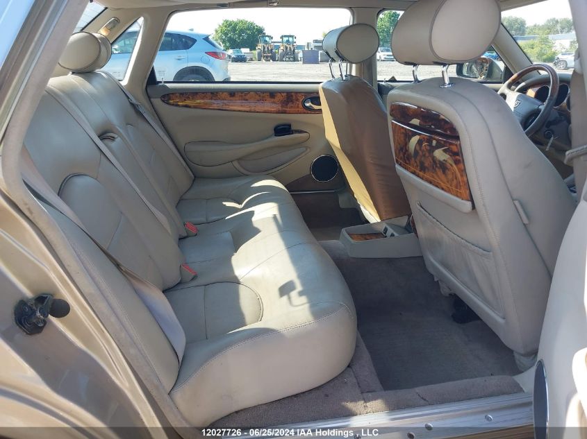 1998 Jaguar Xj Series Sedan VIN: SAJKN6241WC814020 Lot: 12027726