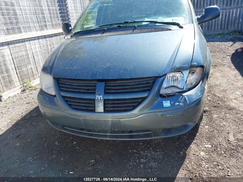 2005 Dodge Caravan Se VIN: 1D4GP25R85B238528 Lot: 12027728