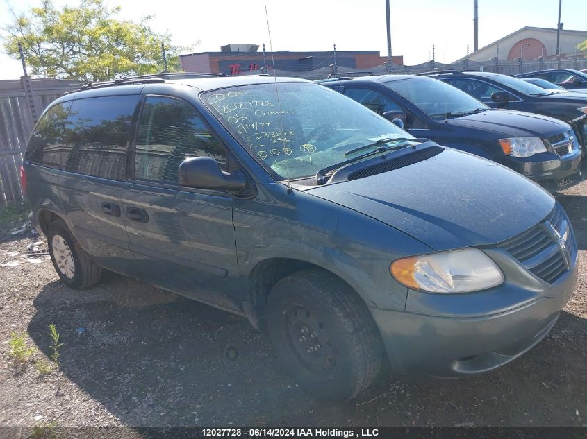 2005 Dodge Caravan Se VIN: 1D4GP25R85B238528 Lot: 12027728