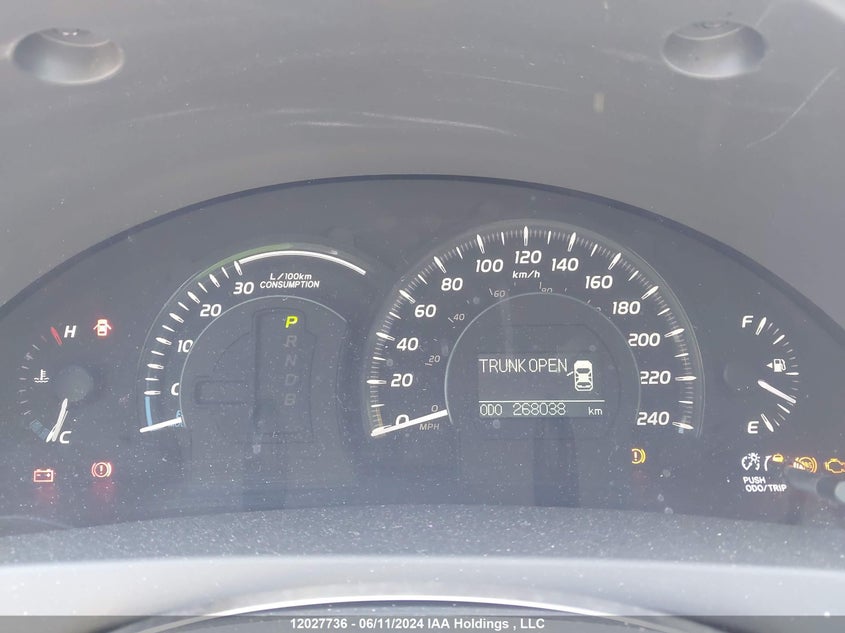 2009 Toyota Camry Hybrid VIN: 4T1BB46KX9U081951 Lot: 12027736