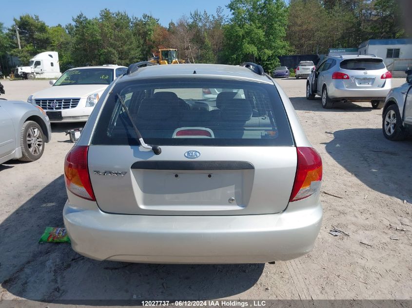 2002 Kia Rio Rx-V VIN: KNADC163126064996 Lot: 12027737