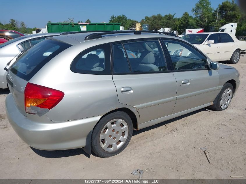 2002 Kia Rio Rx-V VIN: KNADC163126064996 Lot: 12027737