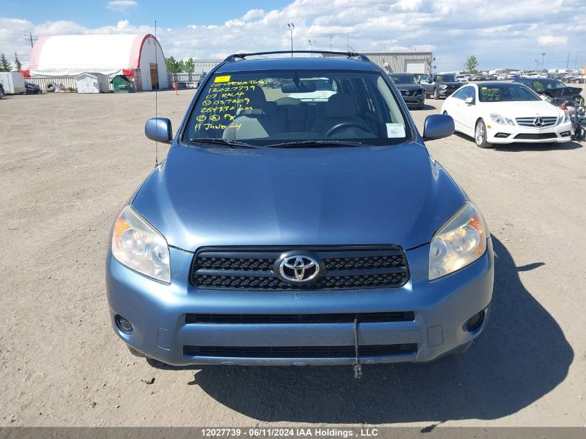 2007 Toyota Rav4 VIN: JTMBD33V875057209 Lot: 12027739
