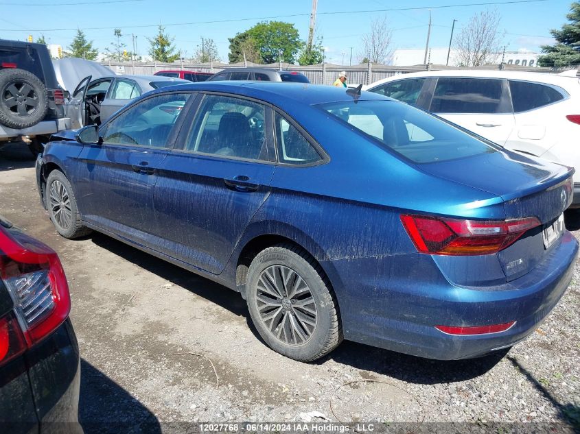 2019 Volkswagen Jetta Sel VIN: 3VWE57BU1KM060141 Lot: 12027768