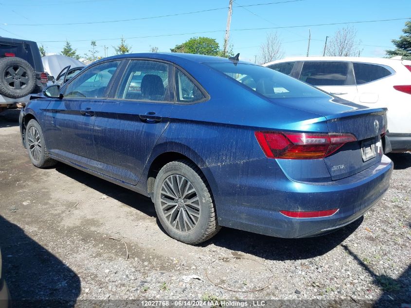 2019 Volkswagen Jetta Sel VIN: 3VWE57BU1KM060141 Lot: 12027768