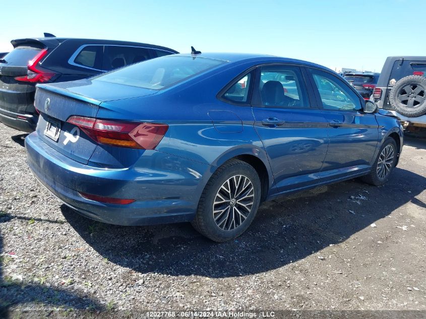 2019 Volkswagen Jetta Sel VIN: 3VWE57BU1KM060141 Lot: 12027768