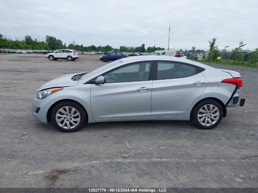 2013 Hyundai Elantra Gls/Limited VIN: 5NPDH4AEXDH176087 Lot: 12027770