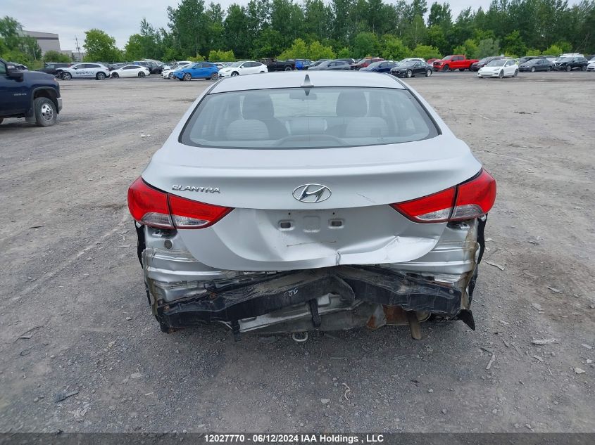 2013 Hyundai Elantra Gls/Limited VIN: 5NPDH4AEXDH176087 Lot: 12027770