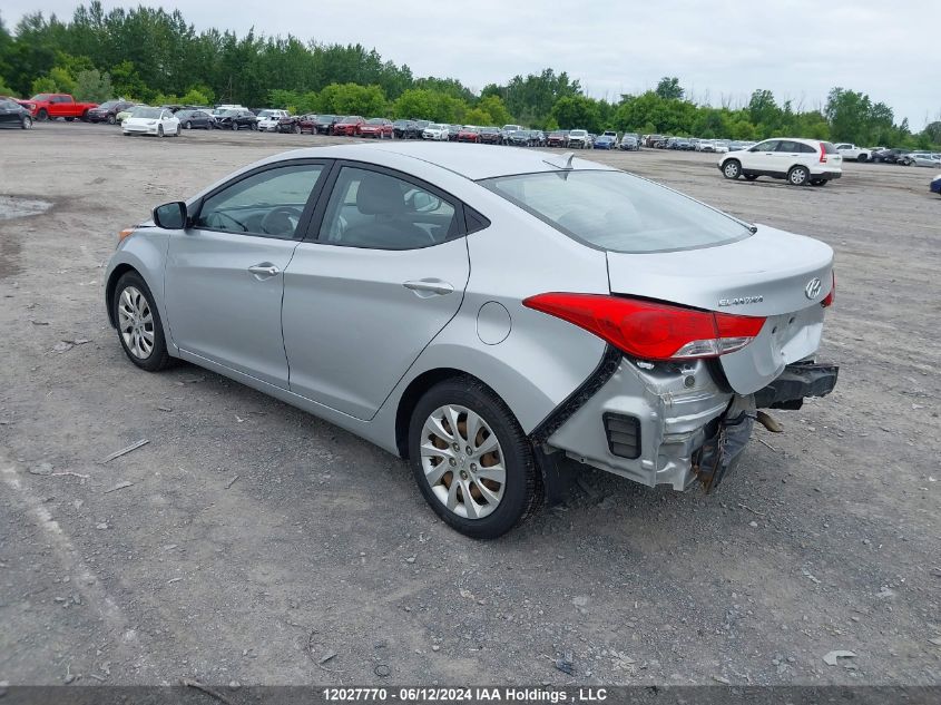 2013 Hyundai Elantra Gls/Limited VIN: 5NPDH4AEXDH176087 Lot: 12027770