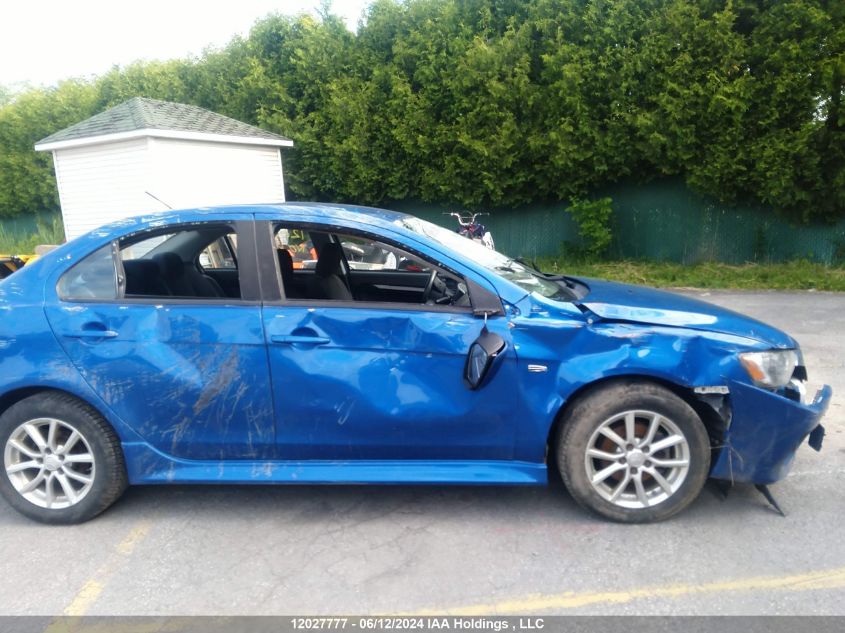 2017 Mitsubishi Lancer Es/Se/Sel VIN: JA32V2FW9HU605073 Lot: 12027777