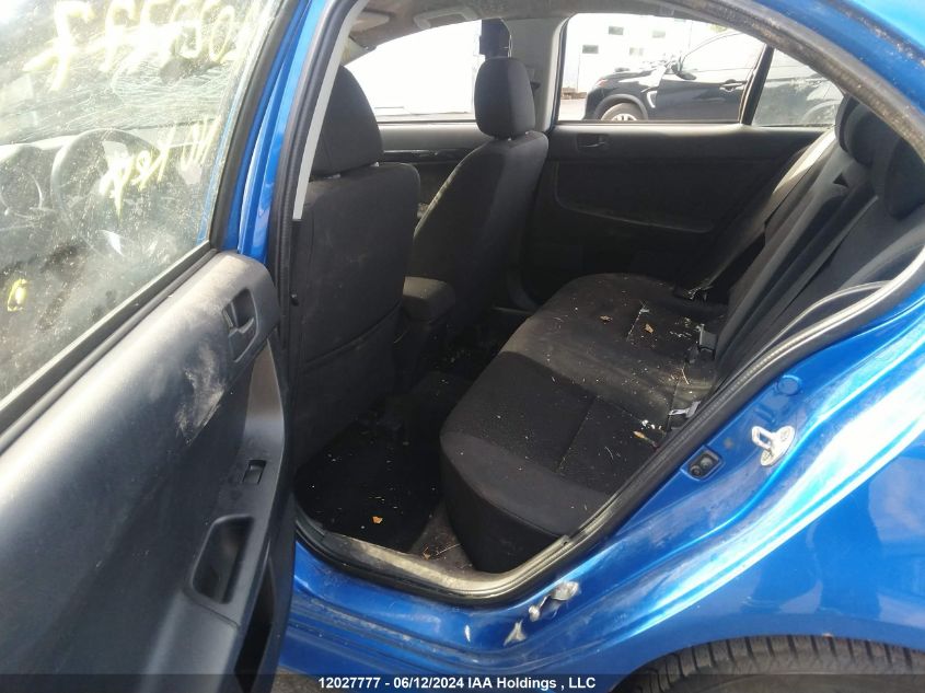 2017 Mitsubishi Lancer Es/Se/Sel VIN: JA32V2FW9HU605073 Lot: 12027777