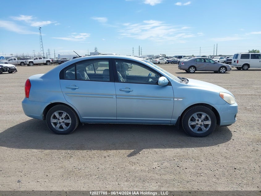 2007 Hyundai Accent VIN: KMHCN45C77U144863 Lot: 12027785