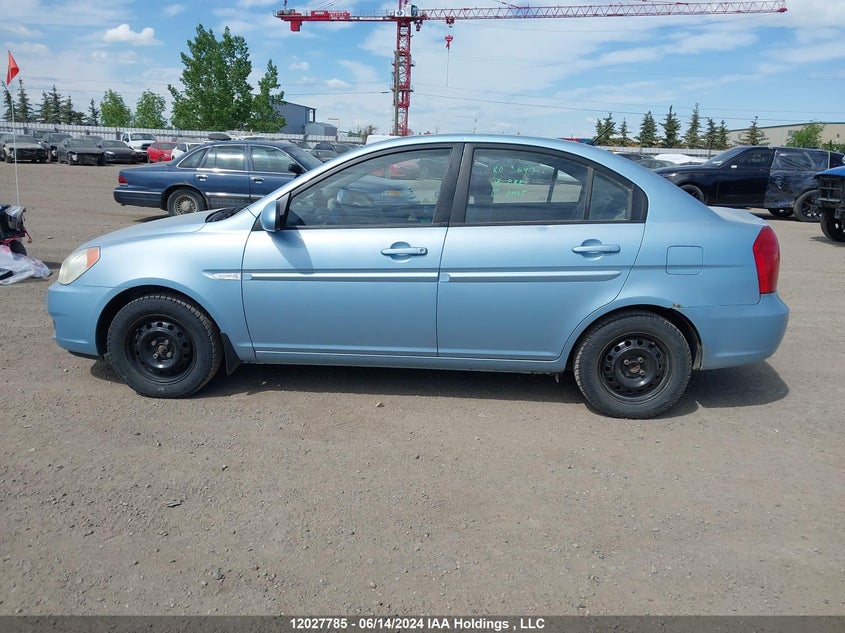 2007 Hyundai Accent VIN: KMHCN45C77U144863 Lot: 12027785