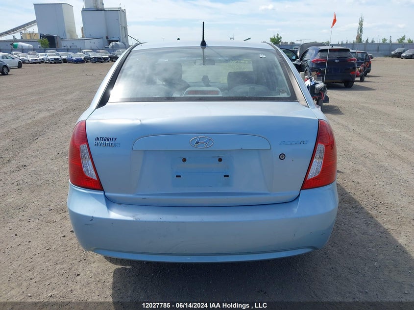 2007 Hyundai Accent VIN: KMHCN45C77U144863 Lot: 12027785