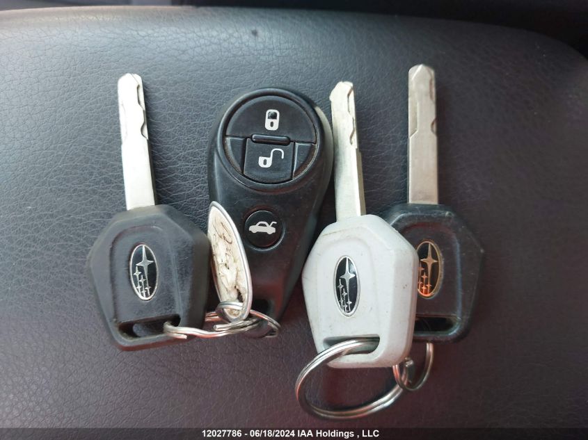 2010 Subaru Forester VIN: JF2SH6BC8AH784184 Lot: 12027786