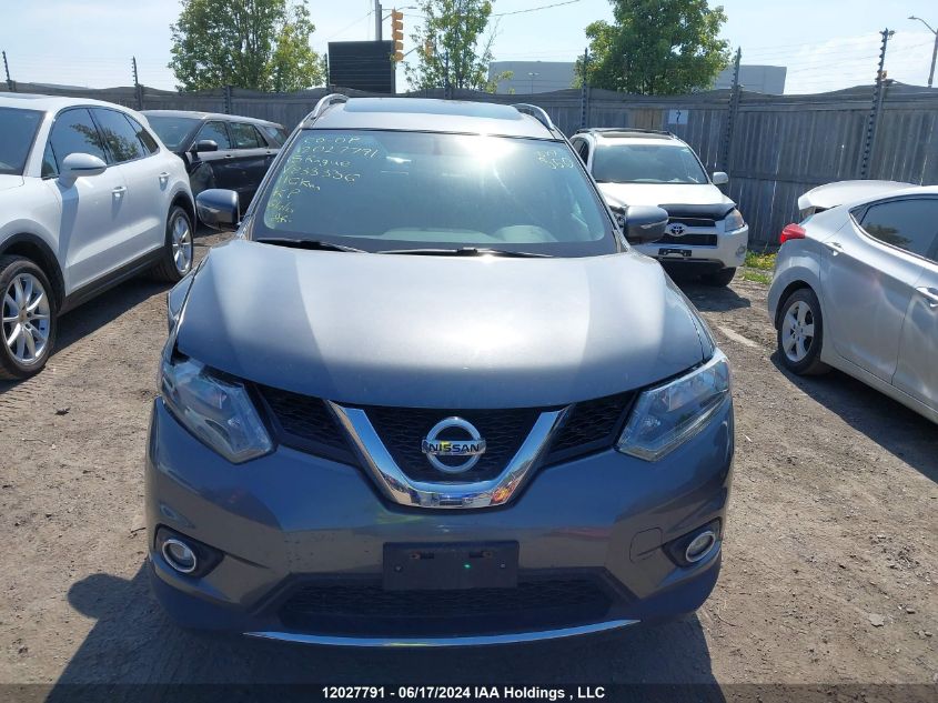 2015 Nissan Rogue VIN: 5N1AT2MT1FC833336 Lot: 12027791