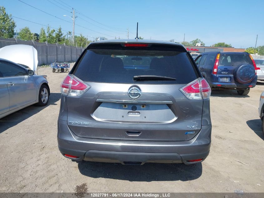 2015 Nissan Rogue VIN: 5N1AT2MT1FC833336 Lot: 12027791