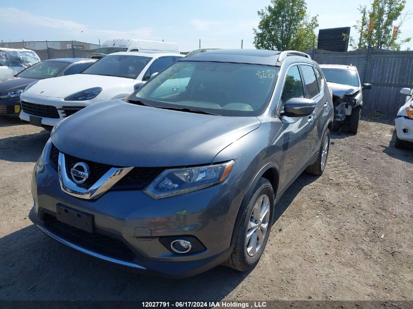 2015 Nissan Rogue VIN: 5N1AT2MT1FC833336 Lot: 12027791