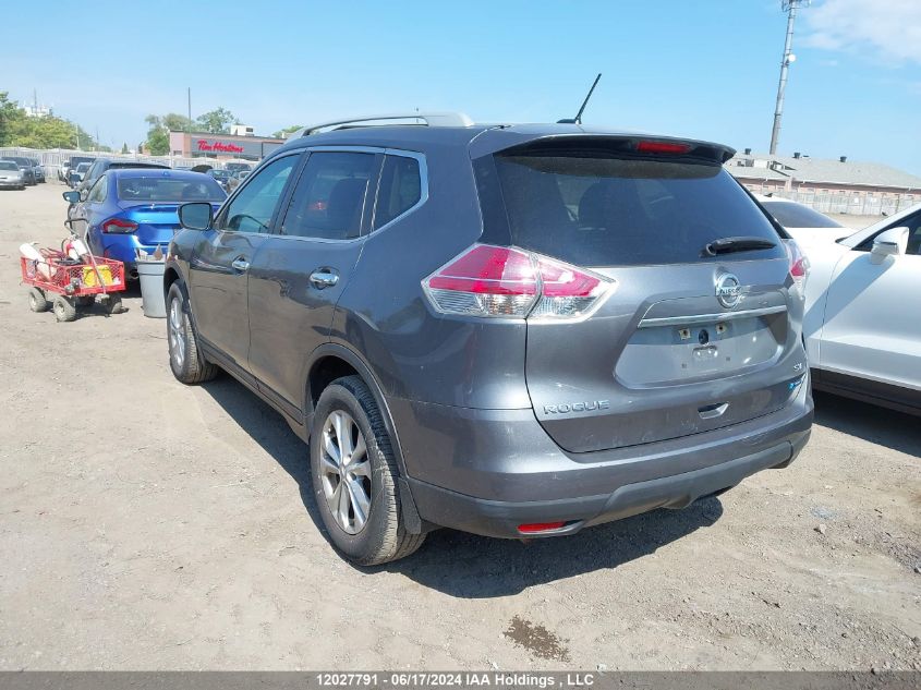 2015 Nissan Rogue VIN: 5N1AT2MT1FC833336 Lot: 12027791