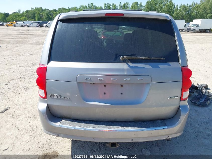 2013 Dodge Grand Caravan Crew VIN: 2C4RDGDG2DR783829 Lot: 12027794