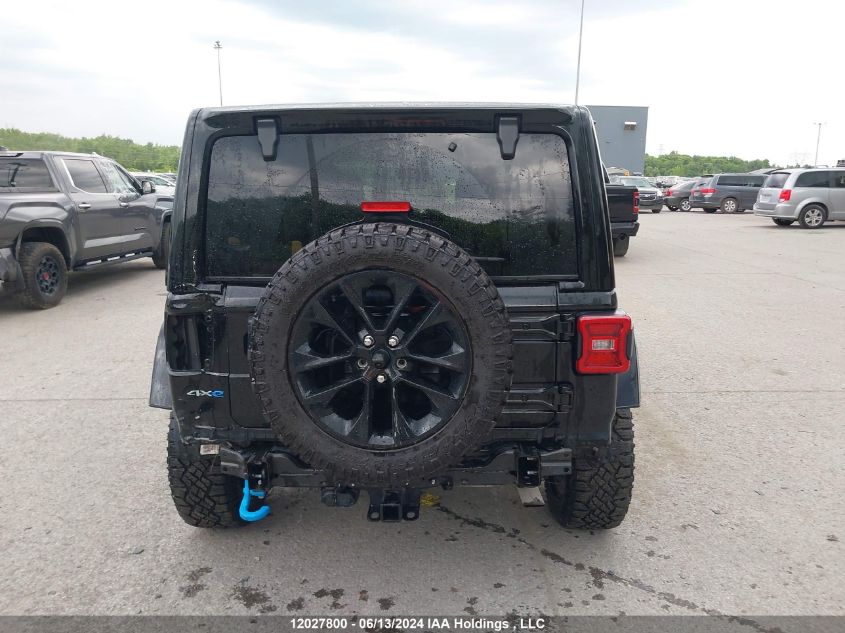 2024 Jeep Wrangler 4Xe 4-Door Sahara VIN: 1C4RJXP61RW157019 Lot: 12027800