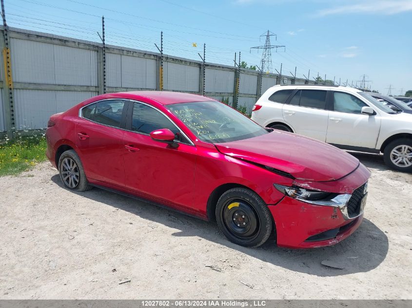 2020 Mazda Mazda3 VIN: 3MZBPAB78LM134712 Lot: 12027802