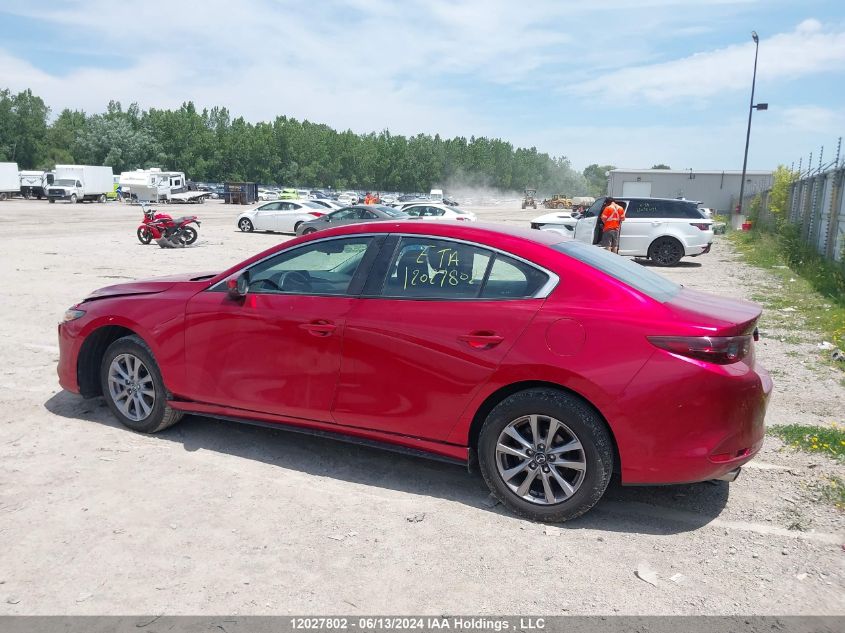 2020 Mazda Mazda3 VIN: 3MZBPAB78LM134712 Lot: 12027802