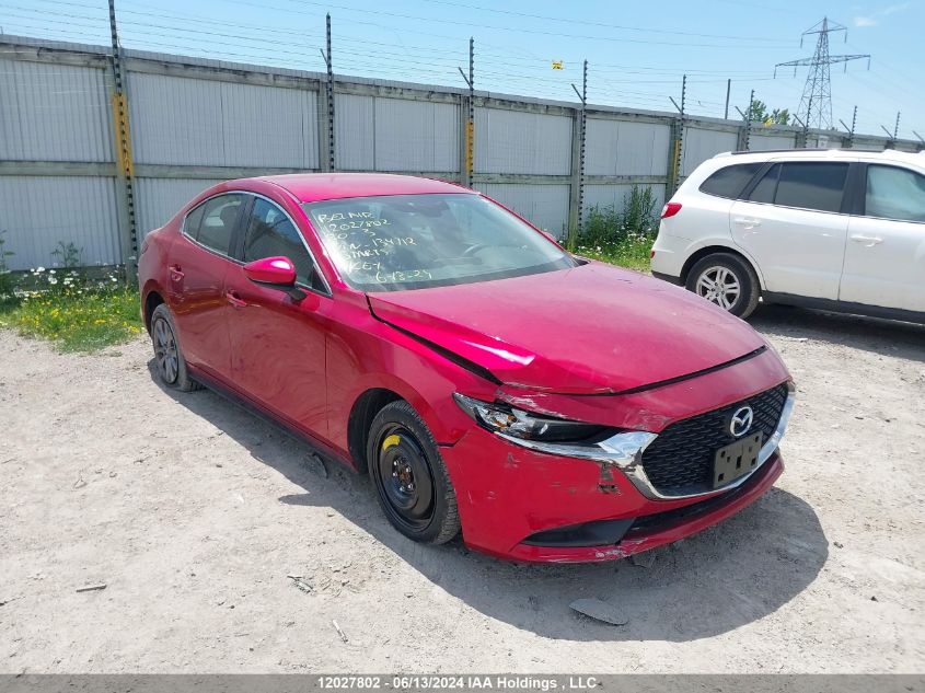 2020 Mazda Mazda3 VIN: 3MZBPAB78LM134712 Lot: 12027802