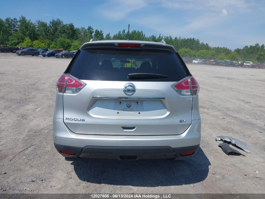 2016 Nissan Rogue VIN: 5N1AT2MT9GC895746 Lot: 12027805